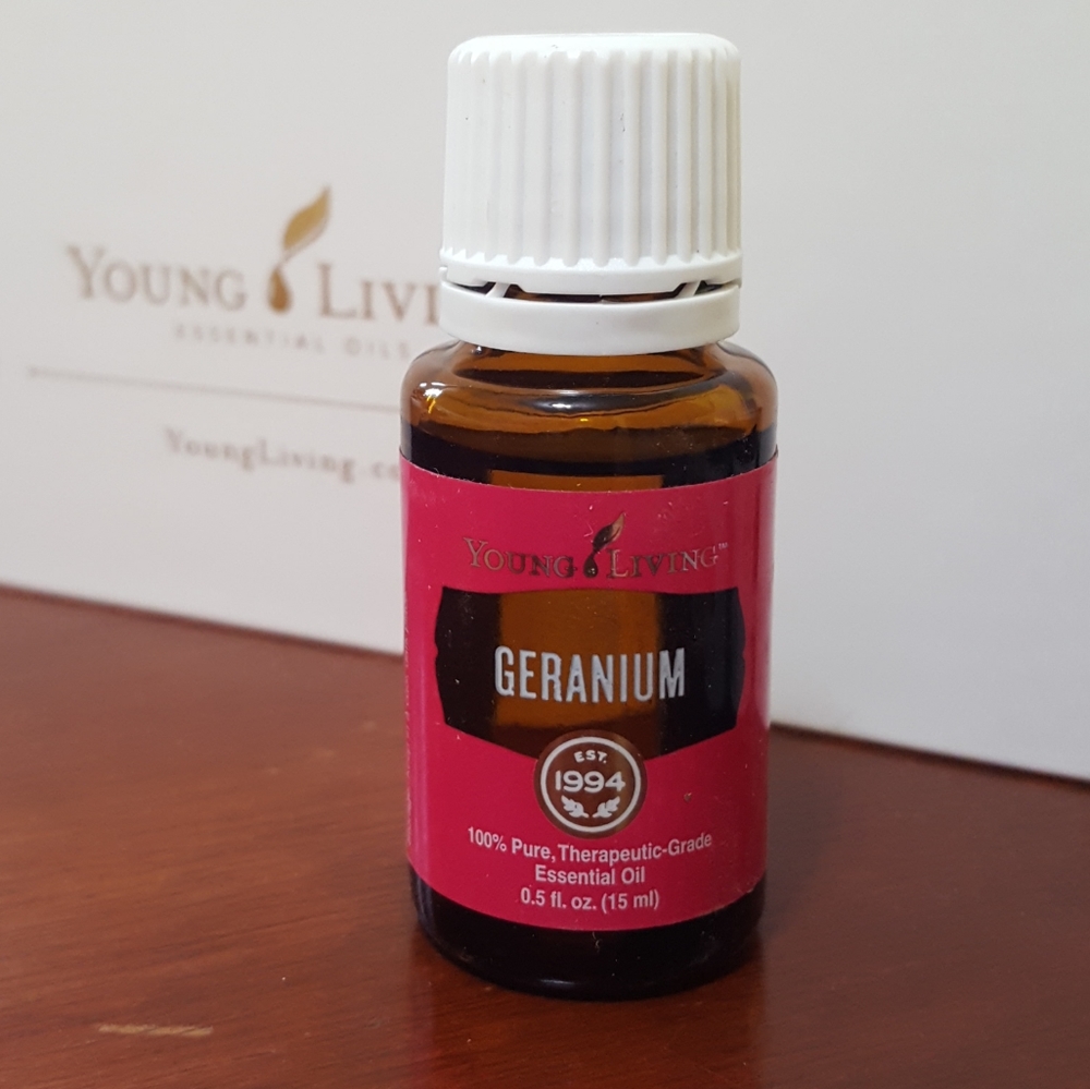 Young Living Geranium Essential Oil, 15 mL